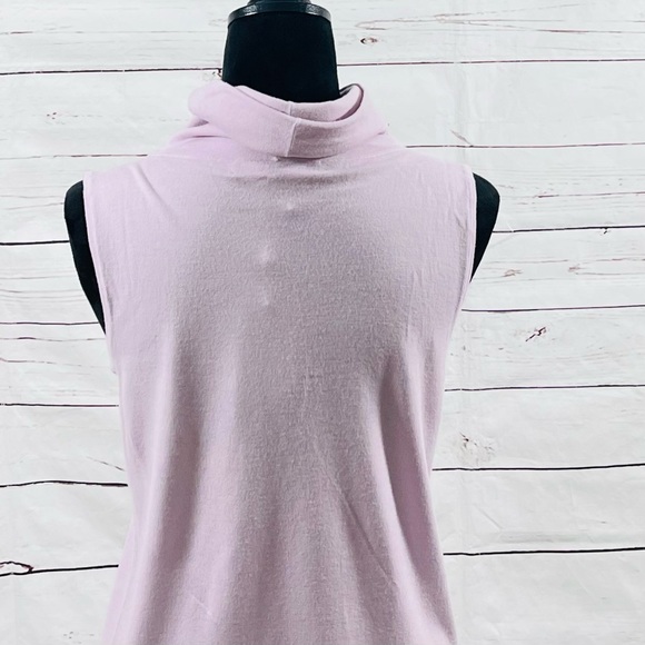 Ralph Lauren Purple Label Women Turtle Neck Sweater Size M Pre-Fall Sleeveless. - Picture 5 of 11